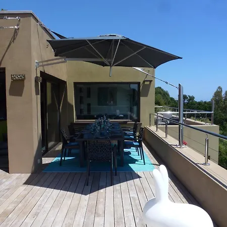 Villa Vue Sur à 180, Baie De St Cyprien, Pas De Vis à Vis Lecci